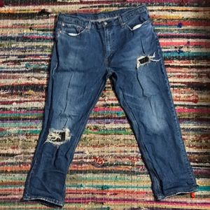 🐺541 Levi’s flannel waist 38 length 29 distressed